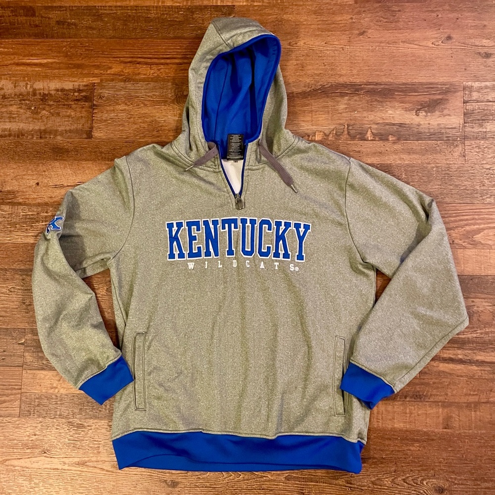 Kentucky Wildcats Hoodie Pullover with Pockets Size L